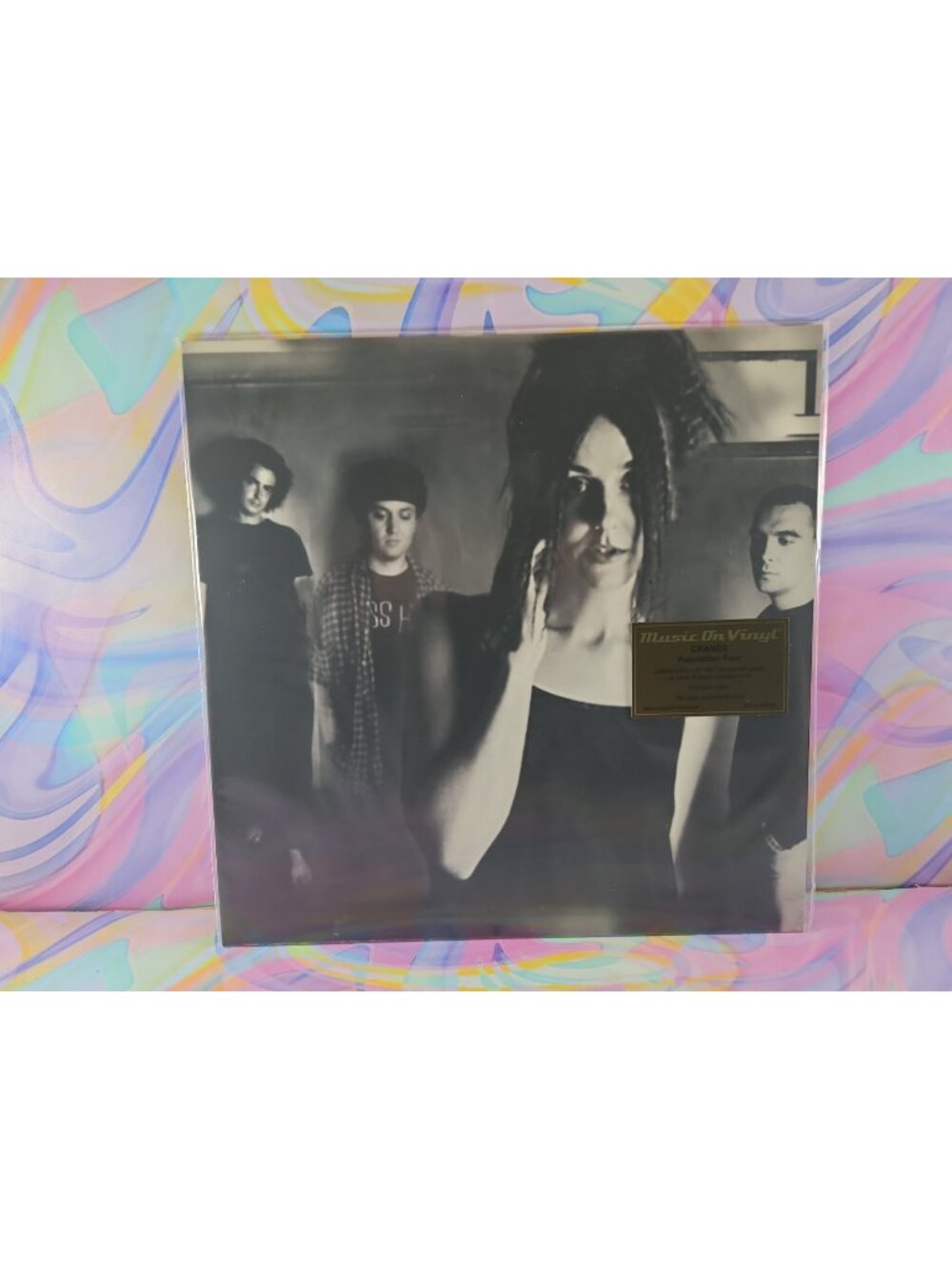 Cranes - Population Four (Record) 180g Silver/Black, New Sealed, Ltd. to 1000